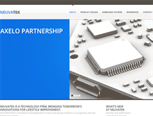 Tablet Screenshot of nuevatek.com